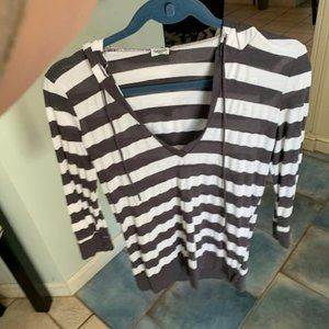 Spendid longsleeve hoodie hooded shirt